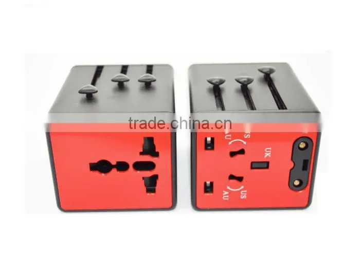Purple Blue and more Our own patent uk canada plug adapter/universal travel adapter with usb port/universal multi plug adapter