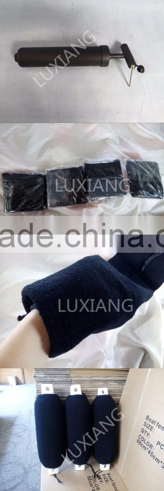 luxiang brand boat accessories inflatable boat pvc fender