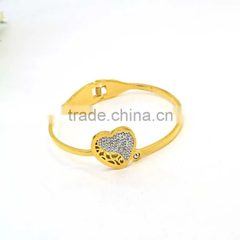 wholesale bangles high quality Gold Color Luxury Bracelet for women