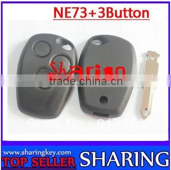Renault Megana Laguna Cilo Scenic 3 Button Remote Key PCF7947 Chip Ne73 Blade 434MHZ