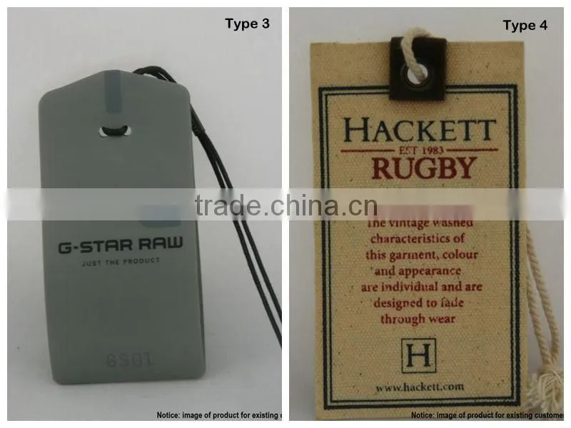 Good quality rubber hang tag