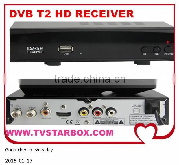 hot selling full hd dvb t2 digital satellite receiver dvb t2 receiver