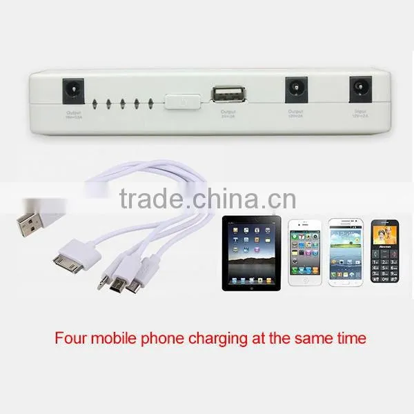 Factory Offer Multi-function Emergency Car Jump Starter 12000mAh