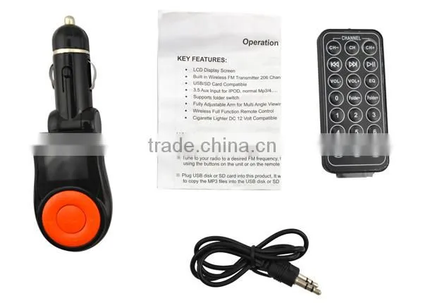 high quality fm transmitter for car audio