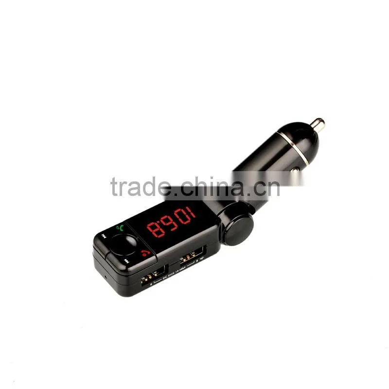 a2dp function bluetooth car kits fm transmitter 2016 hot sale MP3 player