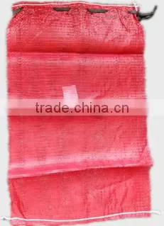 High quality mesh portioning bag for packing vegetables, fruits