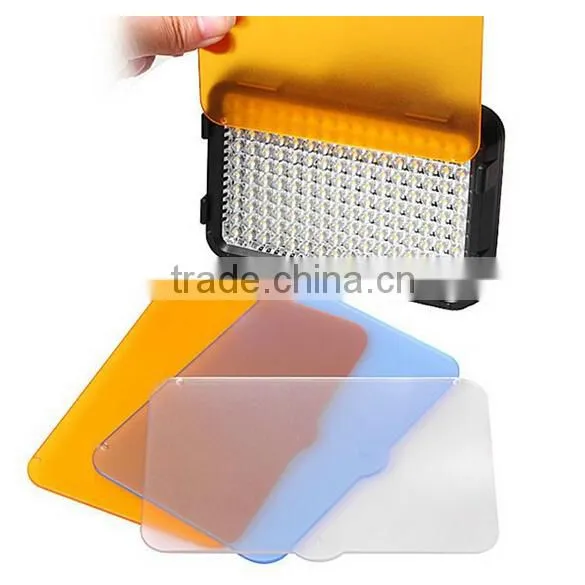 SHOOT XT-160 5000-5800K LED Video Light Camcorder Lighting Lamp Camera CN-160 standard ISO 518-2006 hot shoe