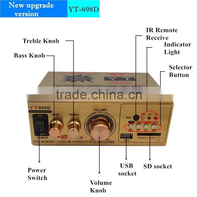 Power amplifier audio amplifier