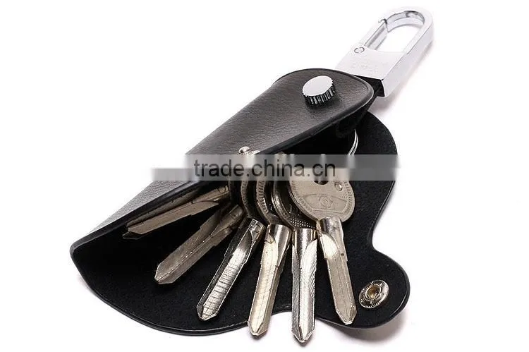 China Directly Factory Customized fashion leather car key holder wallets