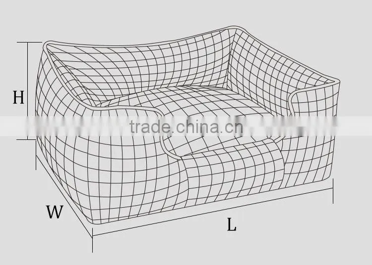 Luxury and high quality dog bed with fashion style professional