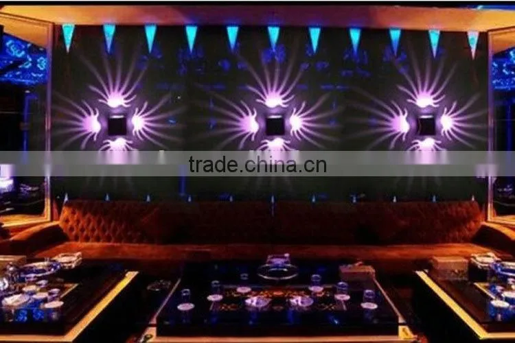 Modern led wall lamp 3W novelty led lighting decroation KTV light