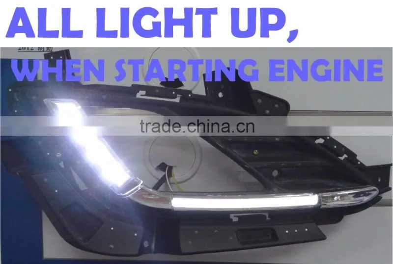 Exclusive Design FOR HYUNDA ELANTRA 2012 CAR DRL Daytime Running LIGHT