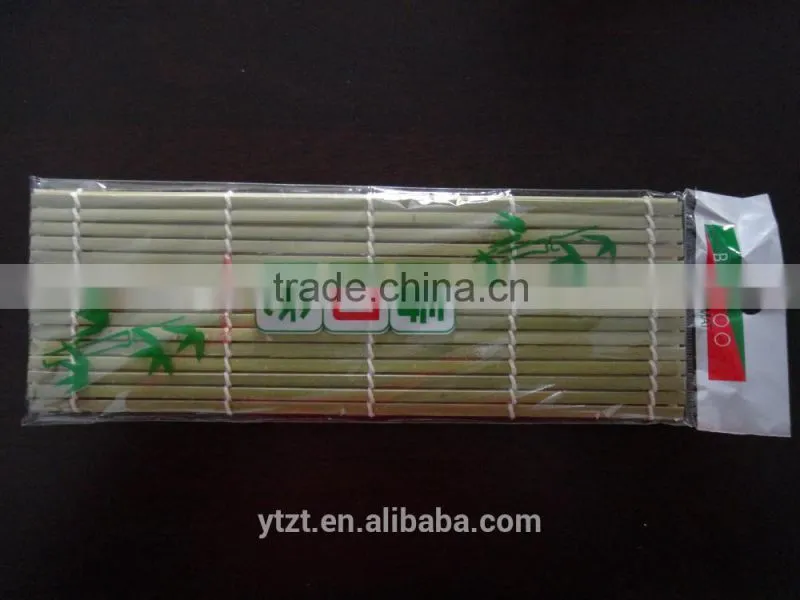 green skin bamboo sushi mat manufacturer