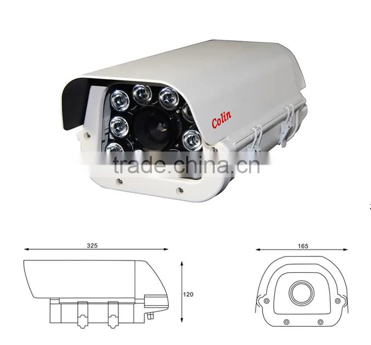 Colin wide angle view voice recording dsp security camera