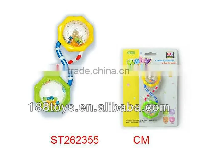 2013 New Design Baby Rattle,Funny Plastic Rattle,Baby Toy