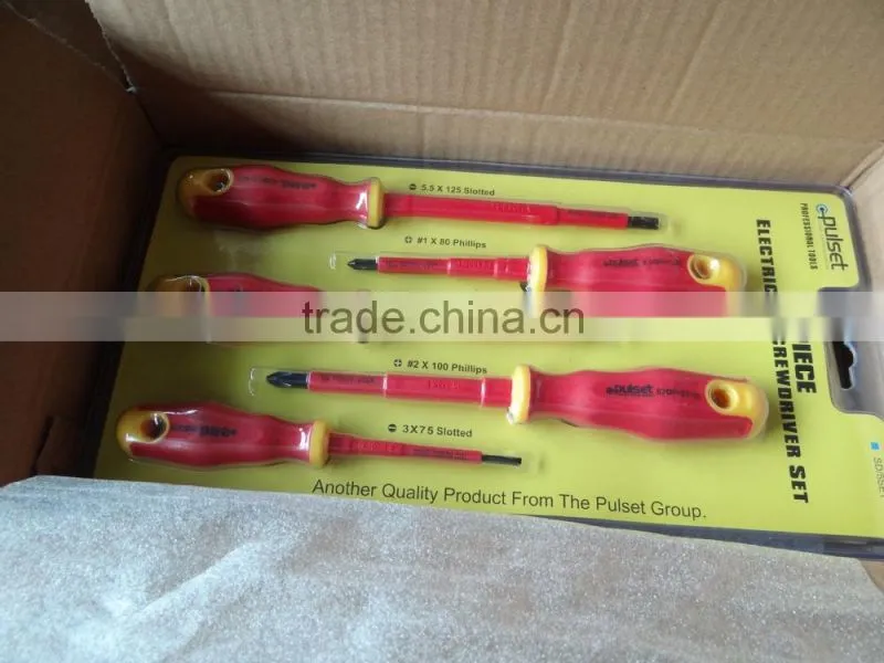PULSET top quality slotted screwdriver set free combination set available