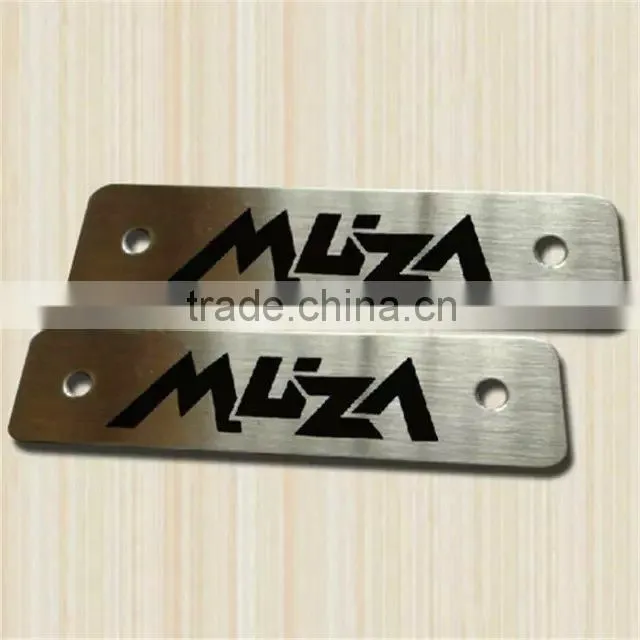 Custom metal tags for clothes label