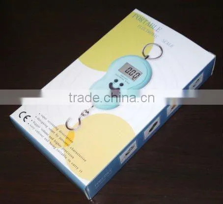 3.5$ Portable LCD Display 50KG/10G Digital Luggage Hook Electronic Weight Scale