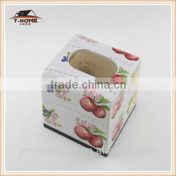 New printing aquare tissue box