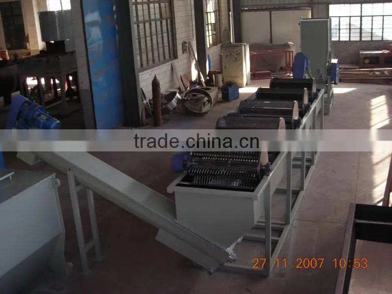 CE/SGS approved 300KG waste plastic film recycling line