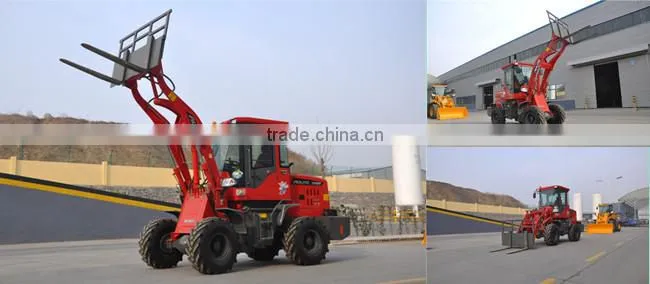 Economic 1000KG China Small Fork Wheel Loader By China Manufacturer