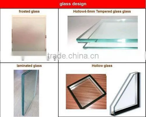 Duoble panel opening awning window curtain
