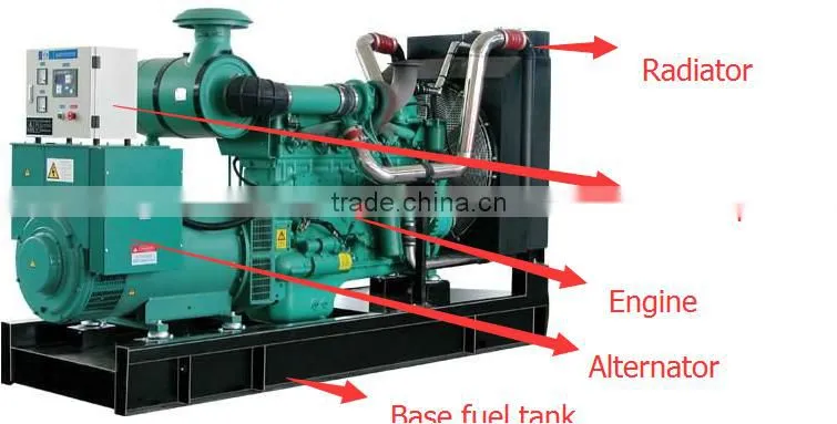 Top quality diesel generator 150kw with ATS made in China fatory Hubei province