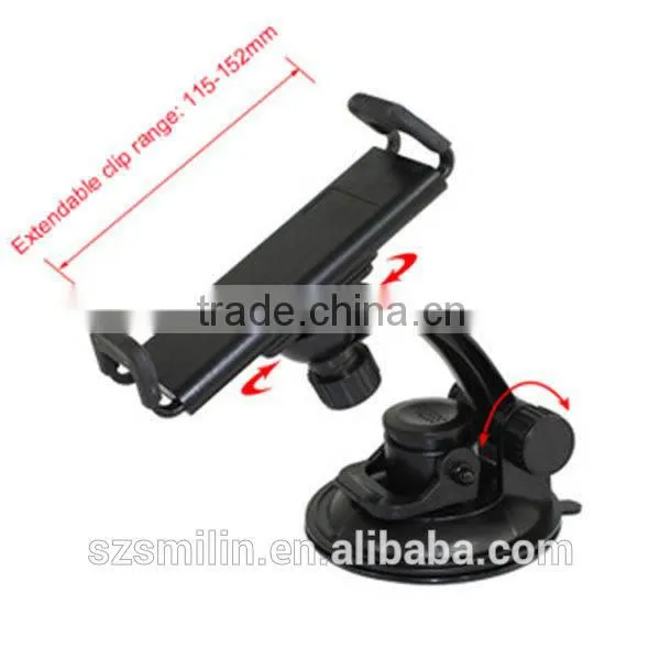 Universal retractable 5" cell phone 7"/10" tablet pc Tripod Clip Mount Adapter universal stand holder