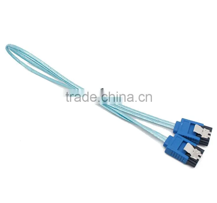 blueflat Sata data cable 3.0,SATA 3.0 Cable Straight to Straight