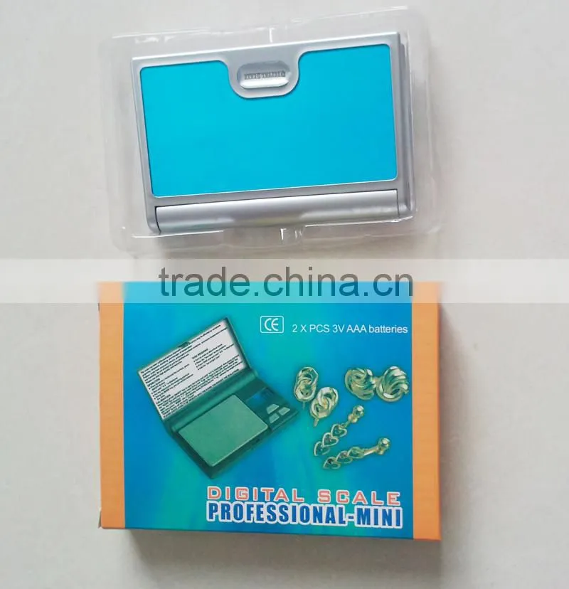 weighing milligram scale