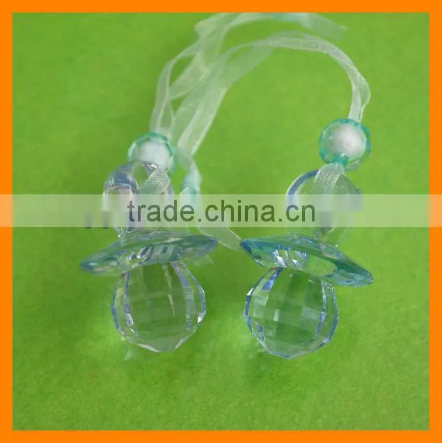 Transparent Blue Bear Beads Wholesale