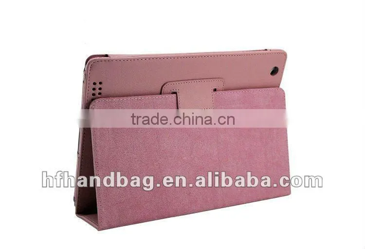 PINK Flat computer&To get on the Internet package leather bag