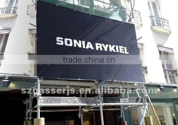 Huge outdoor poster billboard, advertising banner printing