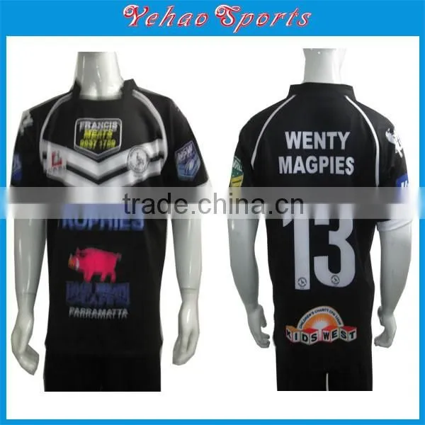 rugby jersey sublimated