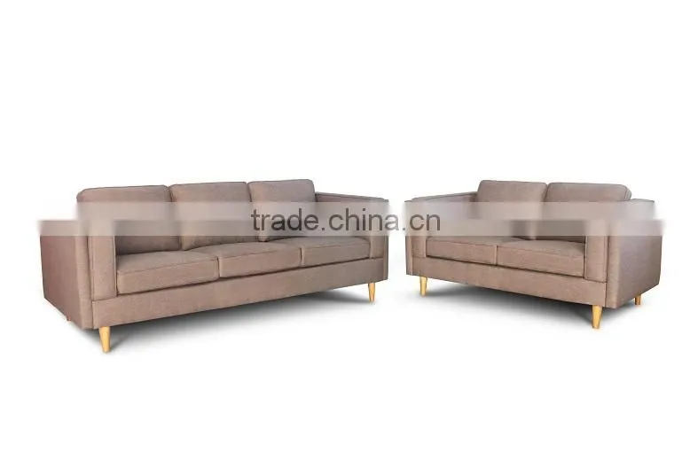 2016 new design fabric living room sofa set and picture