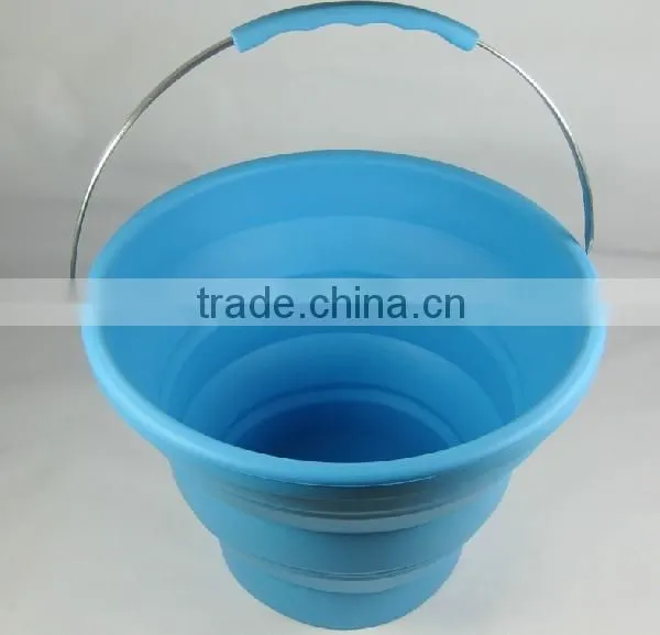 Bright Folding Pail Bucket Garden Equipment