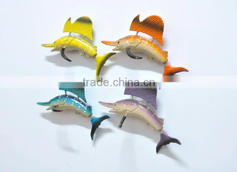 4 inch Handmade Goldfish Shaped Tourist Souvenir Fridge Magnet