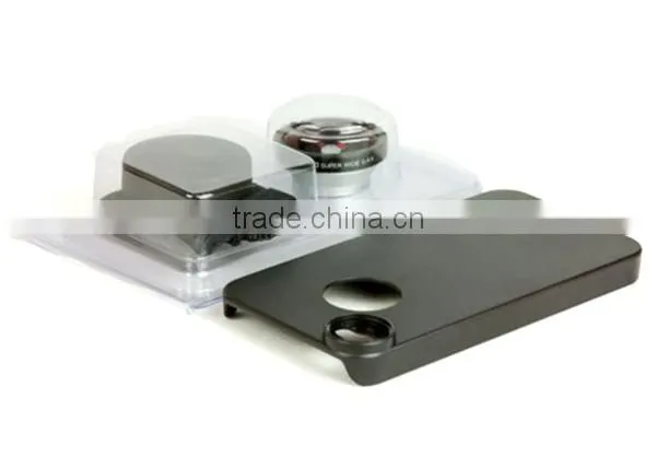 2015 Factory Production 0.4x Super Wide Angle Lens With case cell phone lens