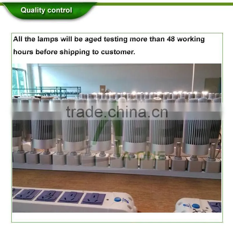 High Power cob 3 pin adjustable head dimmable 40w led track light made in China