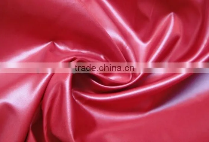 Factory direct sales 310T Waterproof polyester taffeta for garment lining, suit, jacket and proof coat