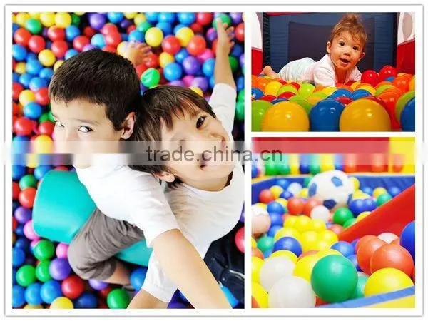 60mm Wholesale plastic balls, playground balls, plastic pit balls