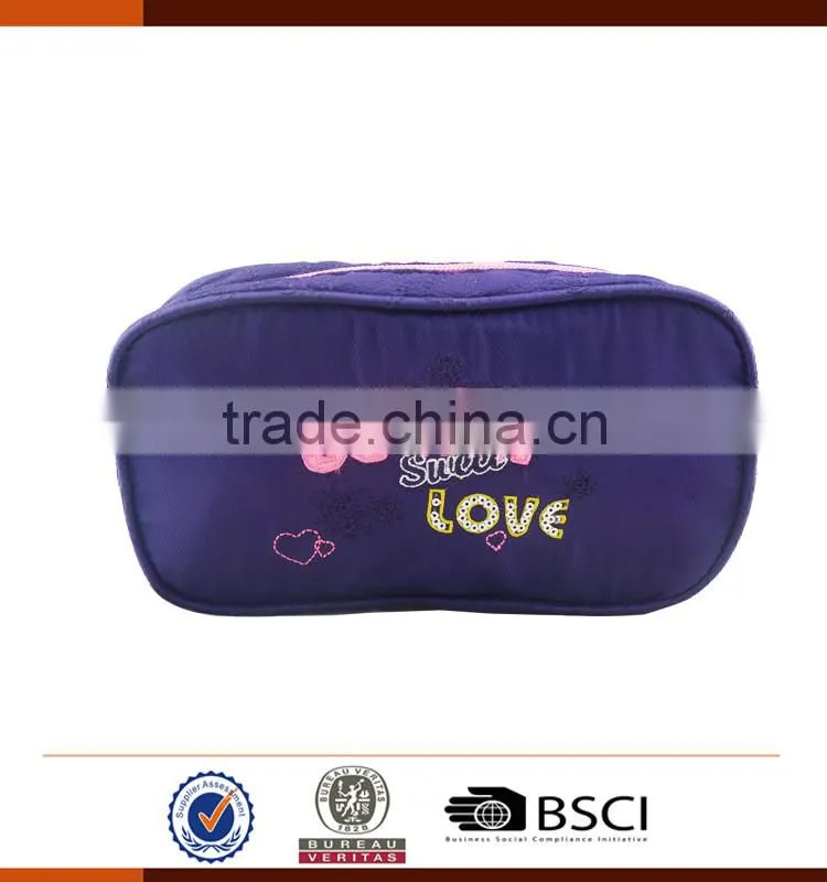 Custom Embroidery Pencil Case