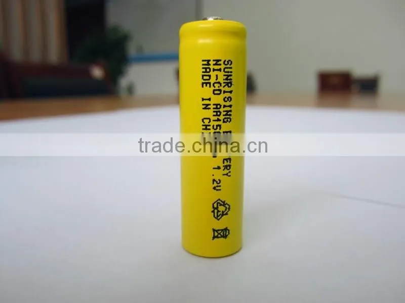 NI-CD AA500mAh rechargeable battery