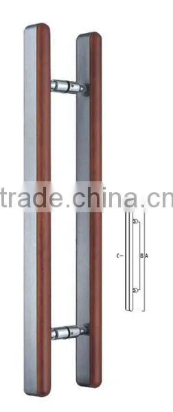 comfortable steel wooden wardrobe door handle