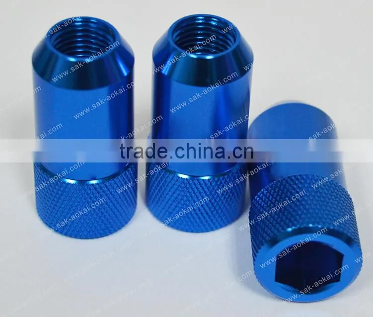 Anti-theft Screw Aluminum Racing Wheel Nuts