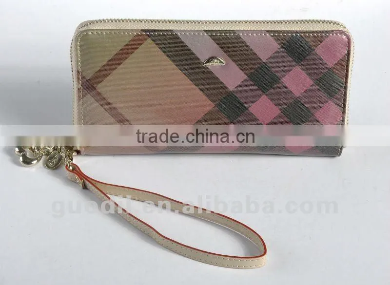 Summer hot! Plaid Printed PU coated shoulder bag fashion ladies handbags 2012