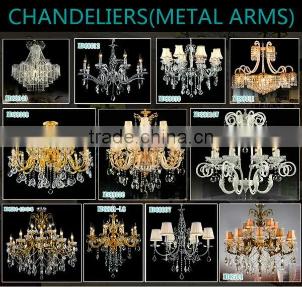 Super Decorative Pendant Light,Crystal Luster Chandelier Lighting,Candle Pendant Lamp MD3148 L