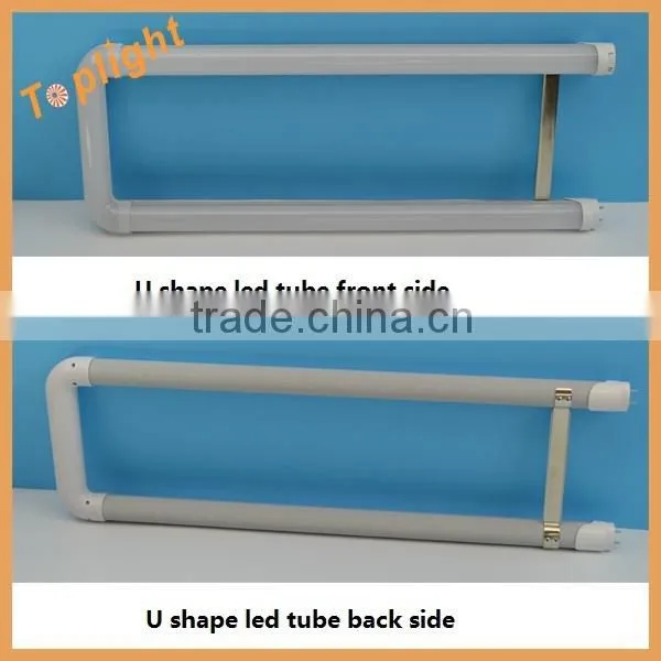 Newest type U shaped led tube 2ft 15w/18w 277vac 3500K with internal driver 12w