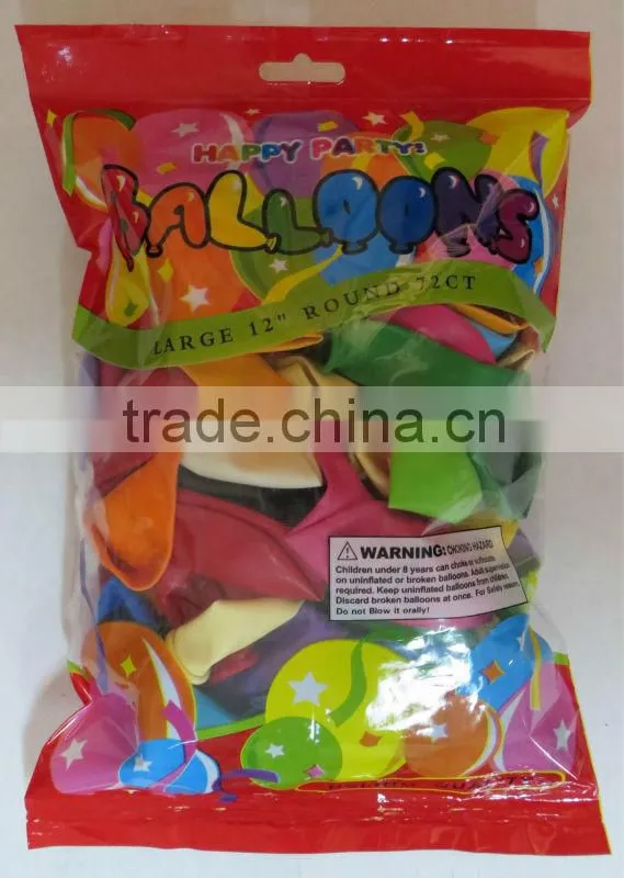Standard color helium gas balloon Purple