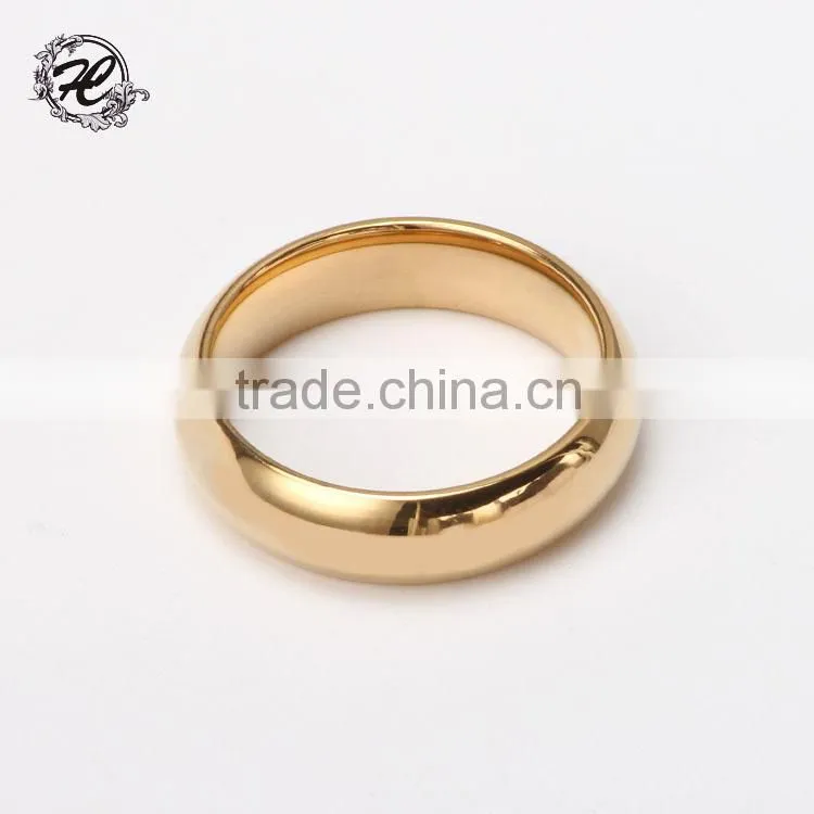 Titanium 316l stainless steel engagement rings with stones brushed stainless steel Wedding ring